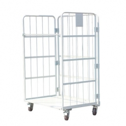 INSTOCK White Cage Trolley