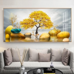INSTOCK WALL DECORATIVE PAINTING 