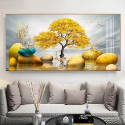 INSTOCK WALL DECORATIVE PAINTING 