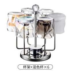 INSTOCK 6PCS GLASS CUP + STAND