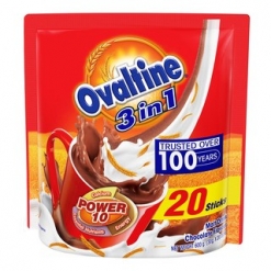 OVALTINE 3 IN 1 "CHOCOLATE FAVOUR"