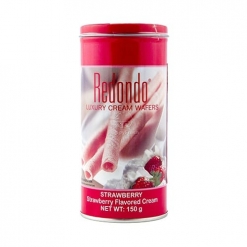 Redondo Luxury cream wafers Strawberry Flavoured