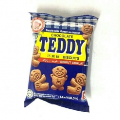 Hup Seng Teddy Chocolate Biscuits