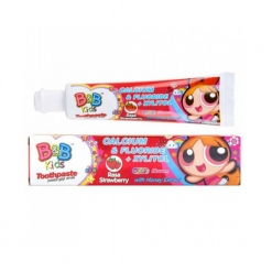 B&B Kids Toothpaste Strawberry Flavour 50g