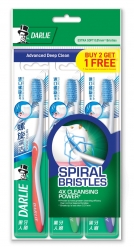 DARLIE Buy 2 Get 1 Free Spiral Clean 4x Cleansing Power Better Cleaning Effect   