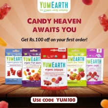 Yum Earth Organic Pop Candy 