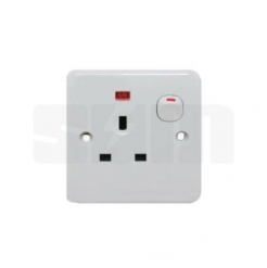 SUM 13A SINGLE SWITCH SOCKET WITH NEON PC-113N