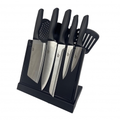 DF-1055 KITCHEN COOKING UTENSILS & KNIFE SET WITH BLOCK
