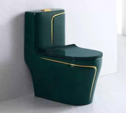 KIMIC 2872DGG ONE -PIECE TOILET PP COVERS-S TRAP 300MM ROUGHING-IN 690X390X750