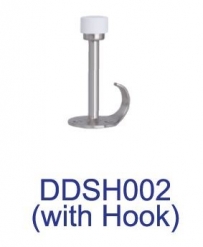 DORETTI DOOR STOPPER WITH HOOK 002 SS-V