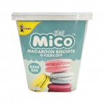 Tiny Mico Macaroon Biscuits Smooth Vanilla Mousse 88G